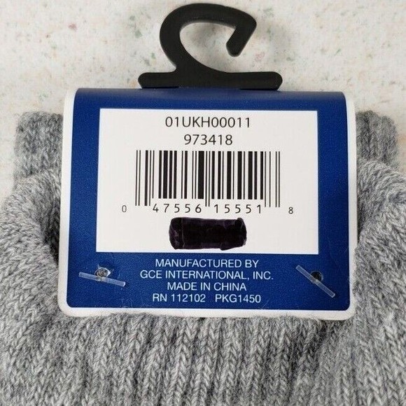 Winter Essentials Warm Gray Winter Texting Gloves Unisex One Size Fits All - Picture 6 of 9